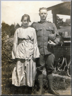 Engaged couple, Anna Church and Harry Girt